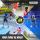 Conjunto de Pickleball | 2 Raquetes de Fibra de Vidro | 4 Bolas | Bolsa de Transporte | Punho Antiderrapante | Mobiclinic - Foto 7