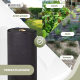 Tela anti-ervas daninhas | 150g/m² | Resistente a UV | Respirável e permeável | 1 x 5 m | HerbStop | Mobiclinic - Foto 8