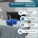 Almofada para virar a cama | Anti-escaras | Alças para mudanças de posição | Em forma de U | Impermeável | Folk | Mobiclinic - Foto 6