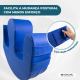 Almofada para virar a cama | Anti-escaras | Alças para mudanças de posição | Em forma de U | Impermeável | Folk | Mobiclinic - Foto 7