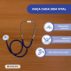 Estetoscópio | Campainha simples | Confortável | Preciso | Ergonômico | Azul marinho | Mobiclinic - Foto 4