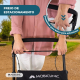 Andador dobrável | Carrinho de compras | Sistema de freio | Altura ajustável | Alavanca única | Bolsa XXL | Formen | Mobiclinic - Foto 4