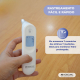 Termômetro de ouvido | Memória | Alerta de febre | Desligamento automático | Visor | ºC e ºF | Thermobi | Mobiclinic - Foto 5