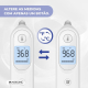 Termômetro de ouvido | Memória | Alerta de febre | Desligamento automático | Visor | ºC e ºF | Thermobi | Mobiclinic - Foto 7
