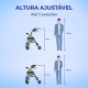 Andarilho ortopédico | Dobrável | Travões de mão | 4 rodas | Assento e encosto | TURIA | Clinicalfy - Foto 12