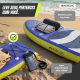 Prancha de paddle surf insuflável | 315x78x15cm | Máx 150kg | Remo ajustável | Seguro | Mochila e bomba | Stitch | Mobiclinic - Foto 7