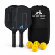 Conjunto de Pickleball | 2 Raquetes de Fibra de Vidro | 4 Bolas | Bolsa de Transporte | Punho Antiderrapante | Mobiclinic - Foto 1