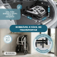 Cadeira de rodas de transporte | Dobrável | Apoios de braço e pés dobráveis | Leve | Cinto | Aço | Venus | Mobiclinic - Foto 5