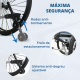 Cadeira de rodas bariátrica | Largura 60cm | Até 225kg | Rodas removíveis | Autopropelida | Plus 225 | Mobiclinic - Foto 5
