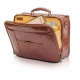 Klassiskt fall för medicinsk | läder | brown | Elite Bags - Foto 2