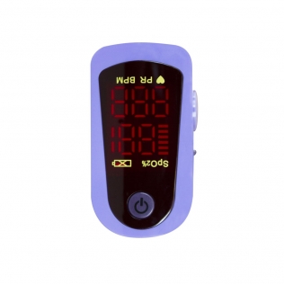 Pulsoximeter för vuxna | Puls och SpO2 | Skivstång | LED-skärm | Mobiclinic
