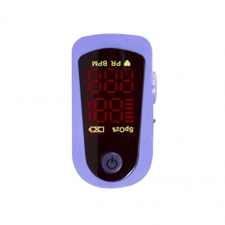Pulsoximeter för vuxna | Puls och SpO2 | Skivstång | LED-skärm | Mobiclinic