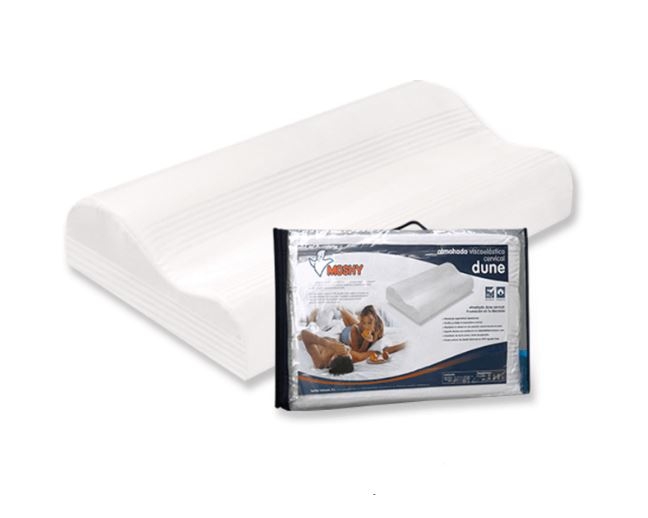 Viskoelastiska livmoderhalscancer kudde 55x30cm dune (Moshy)