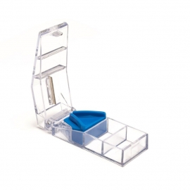 Cutter tabletter | Med container | blue | Mobiclinic