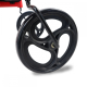 Walker med fyra stora hjul | Fällbar | Sits och ryggstöd | Främre korg | Modern | Undefeated X1 | Mobiclinic Pro - Foto 2