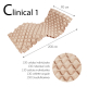 Anti-decubit bubbelmadrass med pump | 200x90x7 | 130 celler | Beige | Clinical 1 | Clinicalfy - Foto 4