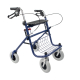 Vikbar walker | Bromshandtag | säte | 4 Wheel | Shopping | blue | Victoria | Mobiclinic - Foto 2