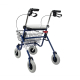 Vikbar walker | Bromshandtag | säte | 4 Wheel | Shopping | blue | Victoria | Mobiclinic - Foto 3