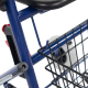 Vikbar walker | Bromshandtag | säte | 4 Wheel | Shopping | blue | Victoria | Mobiclinic - Foto 11
