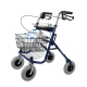 Vikbar walker | Bromshandtag | säte | 4 Wheel | Shopping | blue | Victoria | Mobiclinic - Foto 12