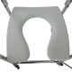 WC-stol | Hjul | Armstöd | Aluminium | Blå | Manzanares | Mobiclinic - Foto 3