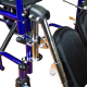 Hopfällbar rullstol | Reclining ryggstöd | Bromstryck | svart | Sphinx | Mobiclinic - Foto 4