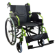 Pack Bolonia Plus | Hopfällbar rullstol | Grön | Aluminium | Antidecubitus kudde | Viskoelastisk | Mobiclinic - Foto 3