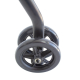 Vikbar walker | aluminium | Sits och rygg | Bromstryck | 4 Wheel | Premium | Dehesa | Mobiclinic - Foto 5