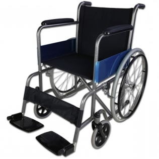 Hopfällbar rullstol med stålram | ljus | Júcar | Clinicalfy