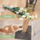 Skrapstolpe för katter | Medium | Kattskrapa | 3 höjder | 40x40x112 cm | Beige | Silvestre | Mobiclinic - Foto 6