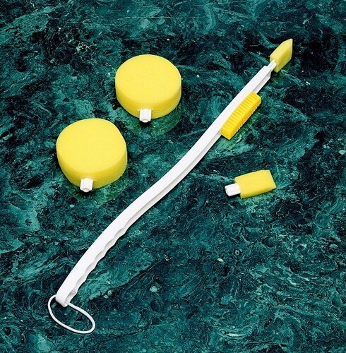 Renare fötter, plast, white (Mobiclinic)