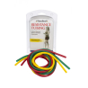 Theraband mjuka elastiska rören tricolor motstånd