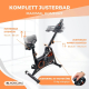 Motionscykel | Svänghjul 10 kg | Justerbar | Med hjul | LCD-display | Max. 120 kg | Makalu | Mobiclinic - Foto 4