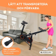 Motionscykel | Svänghjul 10 kg | Justerbar | Med hjul | LCD-display | Max. 120 kg | Makalu | Mobiclinic - Foto 6