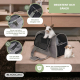 Bärväska för husdjur | Vikbar | 48x25x30 cm | Ventilation | Vagnrem | Dubbelt handtag | Bronco | Mobiclinic - Foto 5