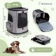 Bärväska för husdjur | Vikbar | 30x25x40 cm | Ventilation| Sidofickor | Dubbelt handtag | Thor | Mobiclinic - Foto 1