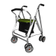 Walker med säte | aluminium med 4 hjul | Pistachio color | Kanguro HD | Forta - Foto 1