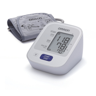 Omron blodtrycksmätare M2 | arm | digital | Vit