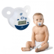 Digital napptermometer | Spädbarn | Mjuk napp | LCD-display | Mobiclinic - Foto 1