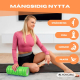 Massagerulle | Skumgummi | 14 x 33 cm | Mångsidig | Lättvikt | Förhindrar skador | Orange | FitRoller | Mobiclinic - Foto 38