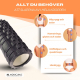 Massagerulle | Skumgummi | 14 x 33 cm | Mångsidig | Lättvikt | Förhindrar skador | Orange | FitRoller | Mobiclinic - Foto 21