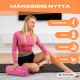 Massagerulle | Skumgummi | 14 x 33 cm | Mångsidig | Lättvikt | Förhindrar skador | Orange | FitRoller | Mobiclinic - Foto 40