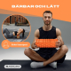 Massagerulle | Skumgummi | 14 x 33 cm | Mångsidig | Lättvikt | Förhindrar skador | Orange | FitRoller | Mobiclinic - Foto 53
