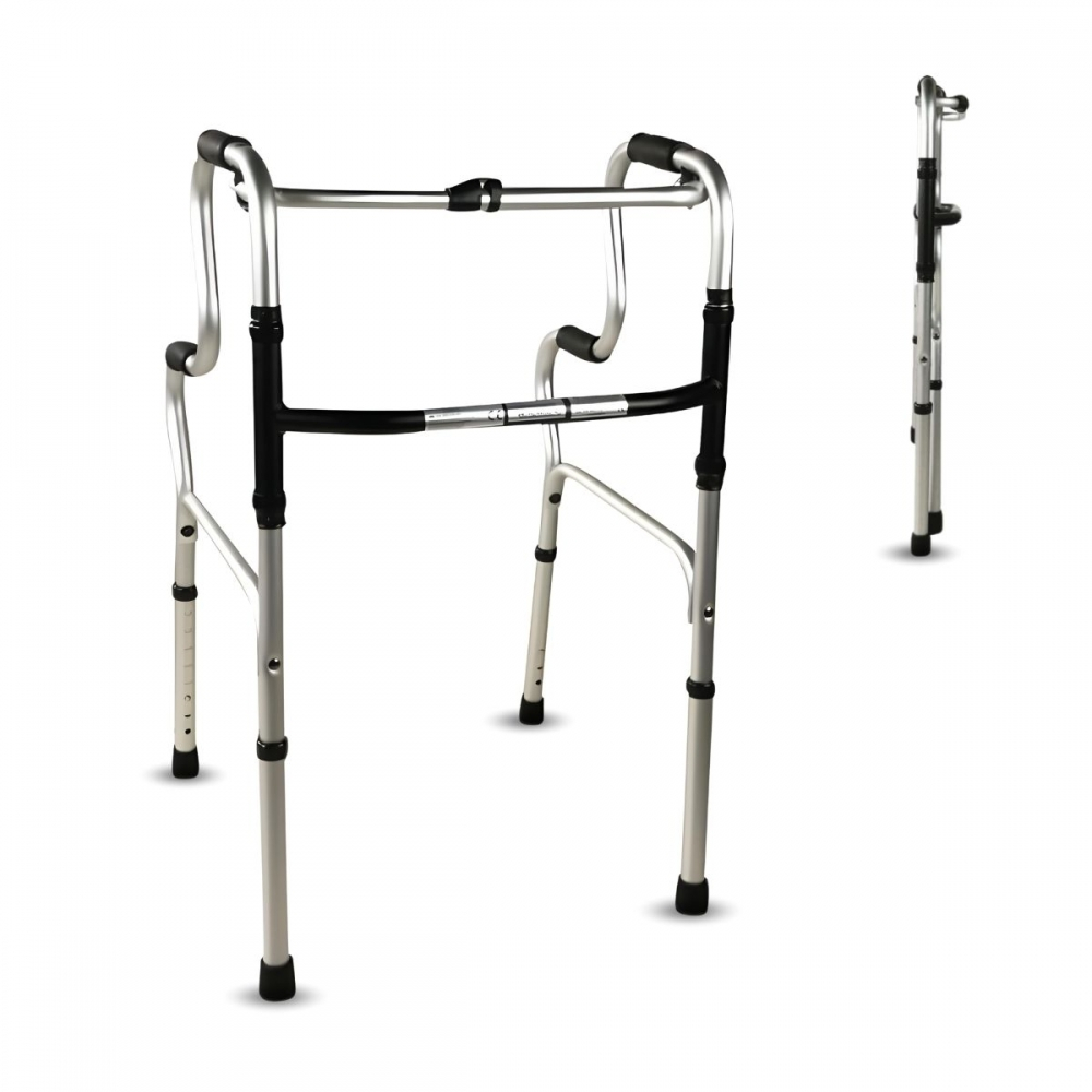 äldre fotgängare, aluminium, vikning, utan hjul, portal, mobiclinic