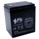 Kranbatteri Fortuna | 12V5.0Ah | PB12-5 - Foto 1
