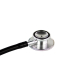 Fonendoscopio dubbel klocka | aluminium | svart | Mobiclinic - Foto 2