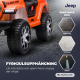 Elbil | Jeep Wrangler| Elpedal | Fjärrkontroll | MP3, USB, SD, Radio | LED-ljus | MobiRoad | Mobiclinic - Foto 6