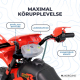 Elmotorcykel för barn| Ljudknappar | Förskottsknapp | Ljus | Träningshjul | Batteri | MobiCross | Mobiclinic - Foto 2
