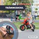 Elmotorcykel för barn| Ljudknappar | Förskottsknapp | Ljus | Träningshjul | Batteri | MobiCross | Mobiclinic - Foto 3