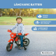 Elmotorcykel för barn| Ljudknappar | Förskottsknapp | Ljus | Träningshjul | Batteri | MobiCross | Mobiclinic - Foto 4
